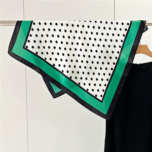 MaraSilk Pure Mulberry Silk Scarf - Square Crepe Satin MS135 25" x 25" MS13501