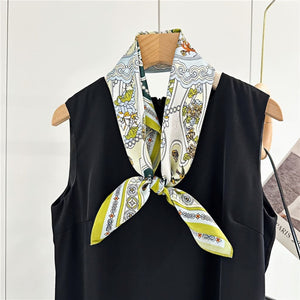 MaraSilk Pure Mulberry Silk Scarf - Square Crepe Satin MS142