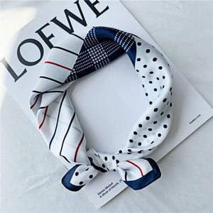 MaraSilk Pure Mulberry Silk Scarf Square Crepe Satin MS15-13