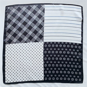 MaraSilk Pure Mulberry Silk Scarf Square Crepe Satin MS15-21