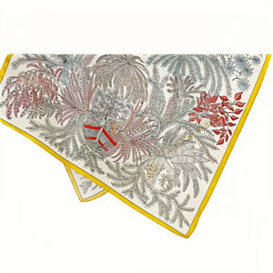 MaraSilk Pure Mulberry Silk Scarf - Square Crepe Satin MS154