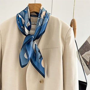 MaraSilk Pure Mulberry Silk Scarf - Square Crepe Satin MS160