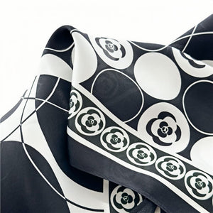 MaraSilk Pure Mulberry Silk Scarf - Square Crepe Satin MS162