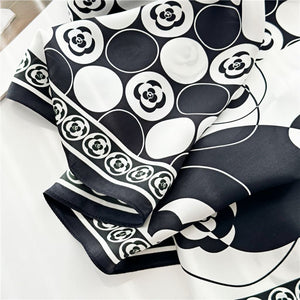 MaraSilk Pure Mulberry Silk Scarf - Square Crepe Satin MS162