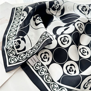 MaraSilk Pure Mulberry Silk Scarf - Square Crepe Satin MS162