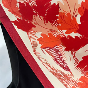 MaraSilk Pure Mulberry Silk Scarf - Square Crepe Satin MS167