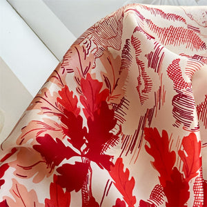 MaraSilk Pure Mulberry Silk Scarf - Square Crepe Satin MS167