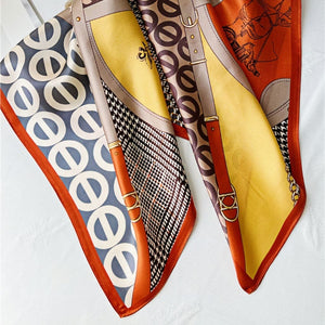 MaraSilk Pure Mulberry Silk Scarf - Square Crepe Satin MS170