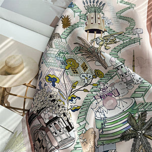 MaraSilk Pure Mulberry Silk Scarf - Square Crepe Satin MS172