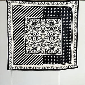 MaraSilk Pure Mulberry Silk Scarf - Square Crepe Satin MS179