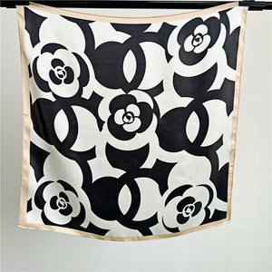 MaraSilk Pure Mulberry Silk Scarf - Square Crepe Satin MS182