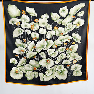 MaraSilk Pure Mulberry Silk Scarf - Square Crepe Satin MS183 25" x 25" MS18302