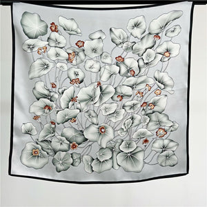 MaraSilk Pure Mulberry Silk Scarf - Square Crepe Satin MS183 25" x 25" MS18301