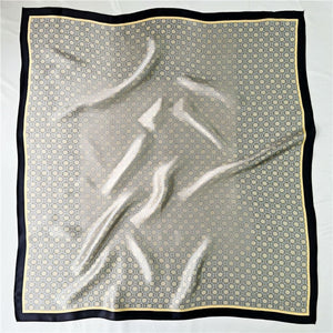 MaraSilk Pure Mulberry Silk Scarf - Square Crepe Satin MS186