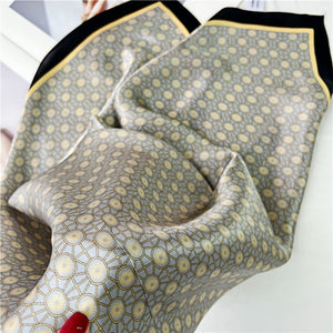 MaraSilk Pure Mulberry Silk Scarf - Square Crepe Satin MS186