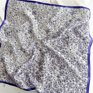 MaraSilk Pure Mulberry Silk Scarf - Square Crepe Satin MS190