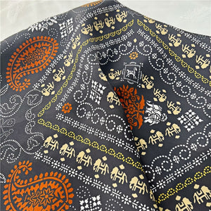 MaraSilk Pure Mulberry Silk Scarf - Square Crepe Satin MS196