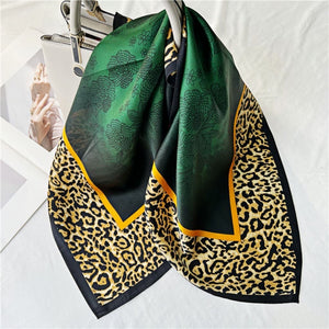 MaraSilk Pure Mulberry Silk Scarf - Square Crepe Satin MS201