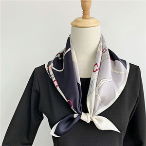 MaraSilk Pure Mulberry Silk Scarf - Square Crepe Satin MS205