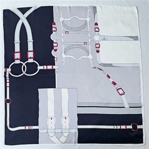 MaraSilk Pure Mulberry Silk Scarf - Square Crepe Satin MS205 25" x 25" MS20502