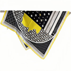 MaraSilk Pure Mulberry Silk Scarf - Square Crepe Satin MS209