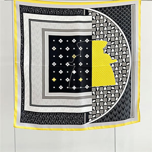 MaraSilk Pure Mulberry Silk Scarf - Square Crepe Satin MS209