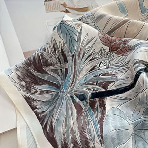 MaraSilk Pure Mulberry Silk Scarf - Square Crepe Satin MS211