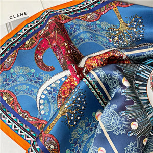 MaraSilk Pure Mulberry Silk Scarf - Square Crepe Satin MS215