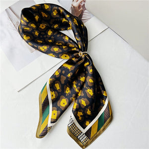 MaraSilk Pure Mulberry Silk Scarf - Square Crepe Satin MS226