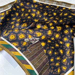 MaraSilk Pure Mulberry Silk Scarf - Square Crepe Satin MS226