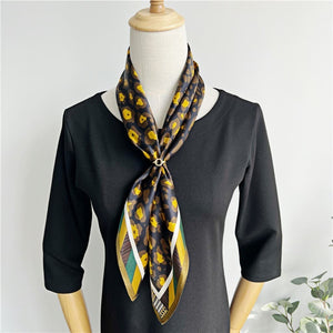 MaraSilk Pure Mulberry Silk Scarf - Square Crepe Satin MS226