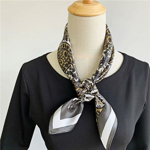 MaraSilk Pure Mulberry Silk Scarf - Square Crepe Satin MS228