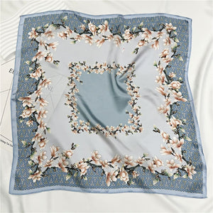 MaraSilk Pure Mulberry Silk Scarf Square Crepe Satin MS29-20