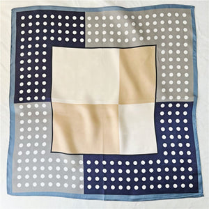 MaraSilk Pure Mulberry Silk Scarf Square Crepe Satin MS32-3