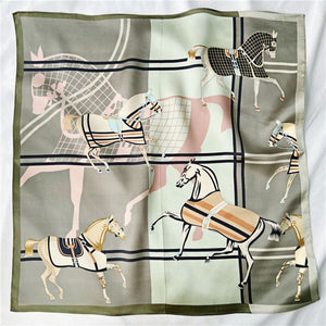 MaraSilk Pure Mulberry Silk Scarf Square Crepe Satin MS35-27