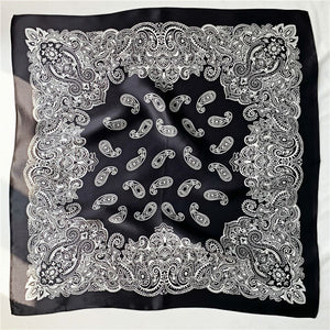 MaraSilk Pure Mulberry Silk Scarf Square Crepe Satin MS37-9