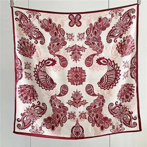 MaraSilk Pure Mulberry Silk Scarf - Square Crepe Satin MS389 34" x 34" MS38901