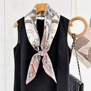 MaraSilk Pure Mulberry Silk Scarf - Square Crepe Satin MS405