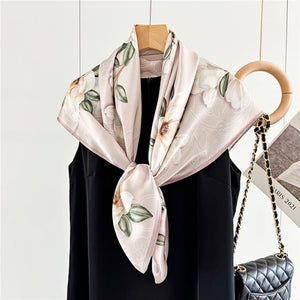 MaraSilk Pure Mulberry Silk Scarf - Square Crepe Satin MS410 34" x 34" MS41001