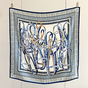 MaraSilk Pure Mulberry Silk Scarf - Square Crepe Satin MS416 34" x 34" MS41601