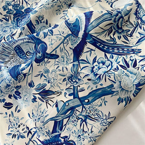 MaraSilk Pure Mulberry Silk Scarf - Square Crepe Satin MS419