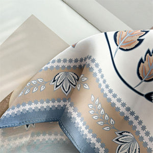 MaraSilk Pure Mulberry Silk Scarf Square Crepe Satin MS42-6