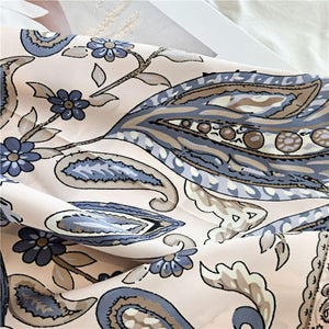 MaraSilk Pure Mulberry Silk Scarf - Square Crepe Satin MS422