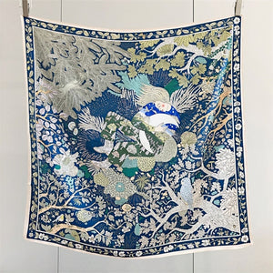 MaraSilk Pure Mulberry Silk Scarf - Square Crepe Satin MS426 34" x 34" MS42602