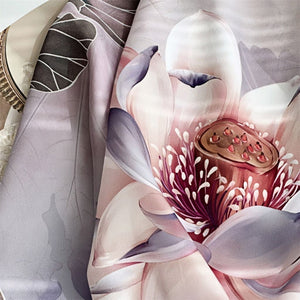 MaraSilk Pure Mulberry Silk Scarf - Square Crepe Satin MS428