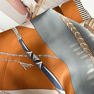 MaraSilk Pure Mulberry Silk Scarf - Square Crepe Satin MS430