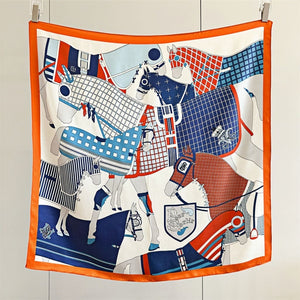 MaraSilk Pure Mulberry Silk Scarf - Square Crepe Satin MS431 34" x 34" MS43101