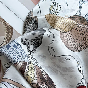 MaraSilk Pure Mulberry Silk Scarf - Square Crepe Satin MS432