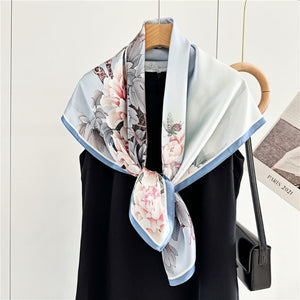 MaraSilk Pure Mulberry Silk Scarf - Square Crepe Satin MS440 34" x 34" MS44001