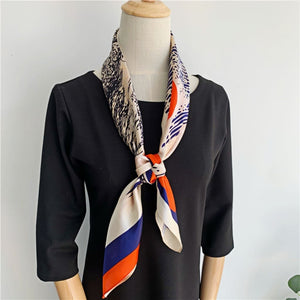 MaraSilk Pure Mulberry Silk Scarf - Square Crepe Satin MS444